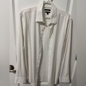 RW&CO. Men's Classic White Dress Shirt
